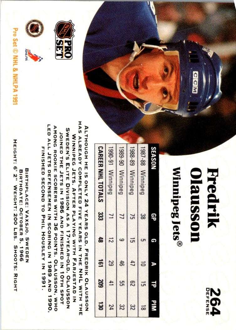 1991 Pro Set Fredrik Olausson