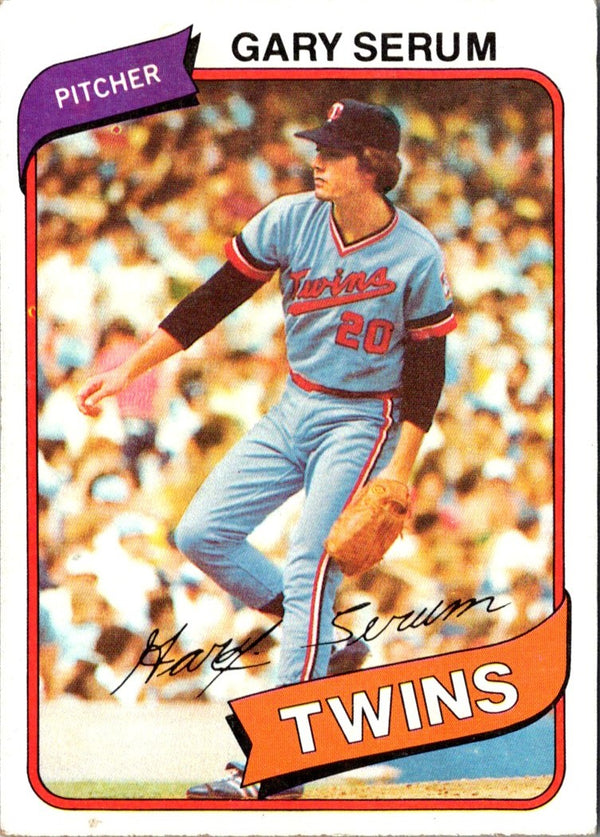 1980 Topps Gary Serum #61