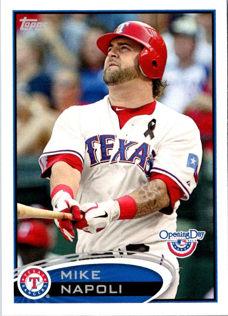 2012 Topps Opening Day Mike Napoli