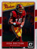 2016 Donruss Optic The Rookies Josh Doctson