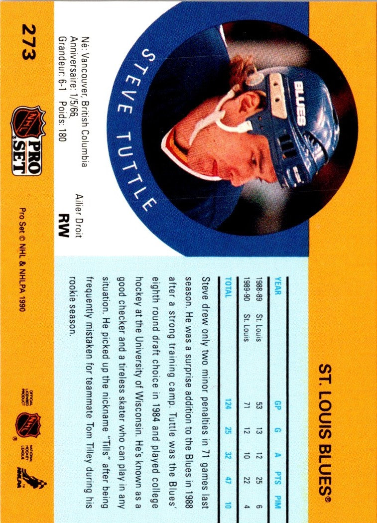 1990 Pro Set Steve Tuttle