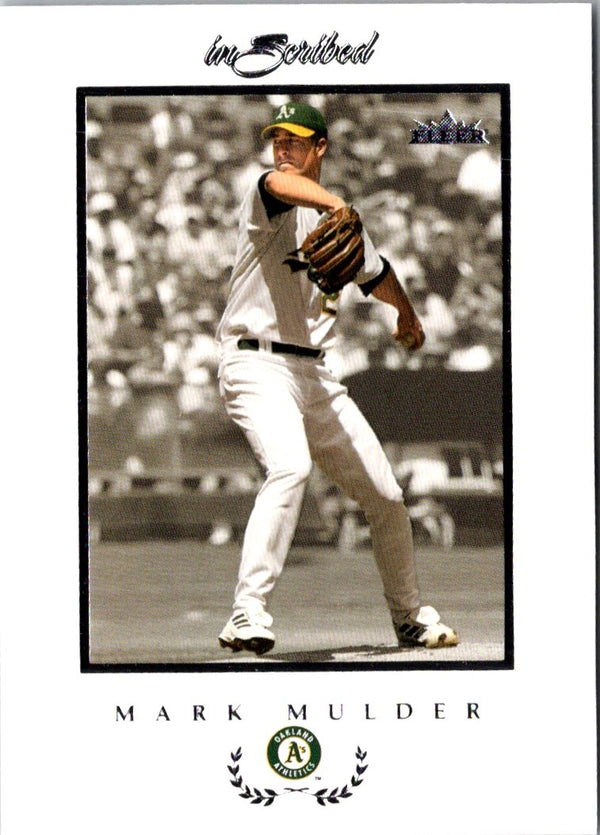 2004 Fleer InScribed Mark Mulder #53