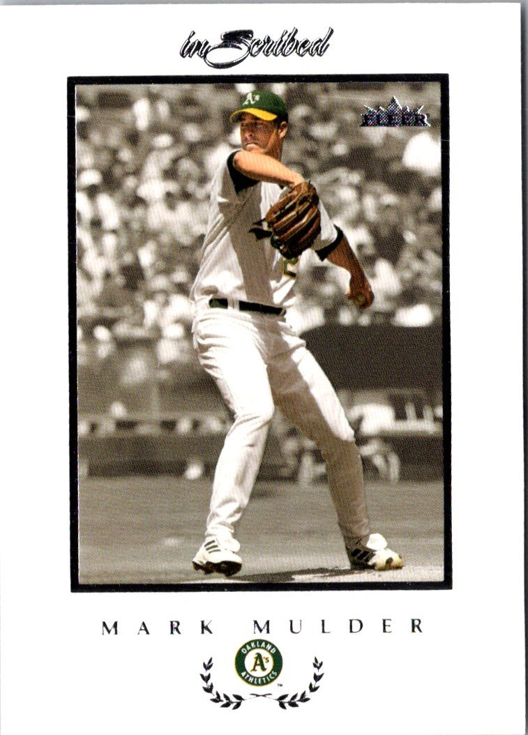 2004 Fleer InScribed Mark Mulder