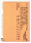 1990 CMC Matt Anderson