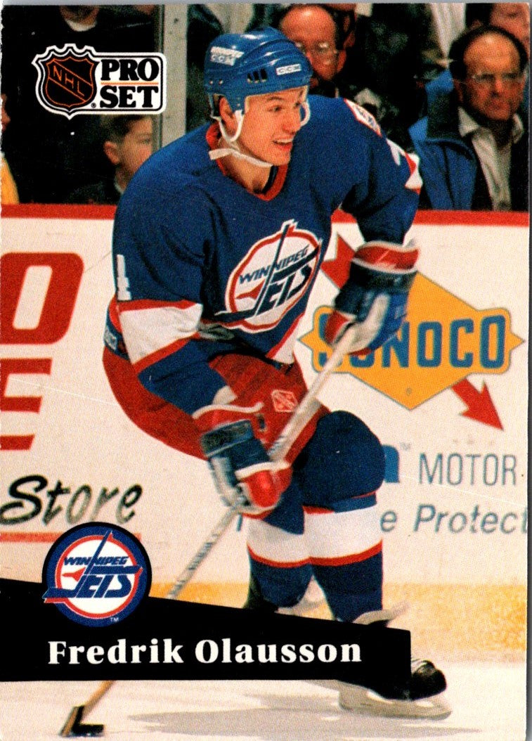 1991 Pro Set Fredrik Olausson