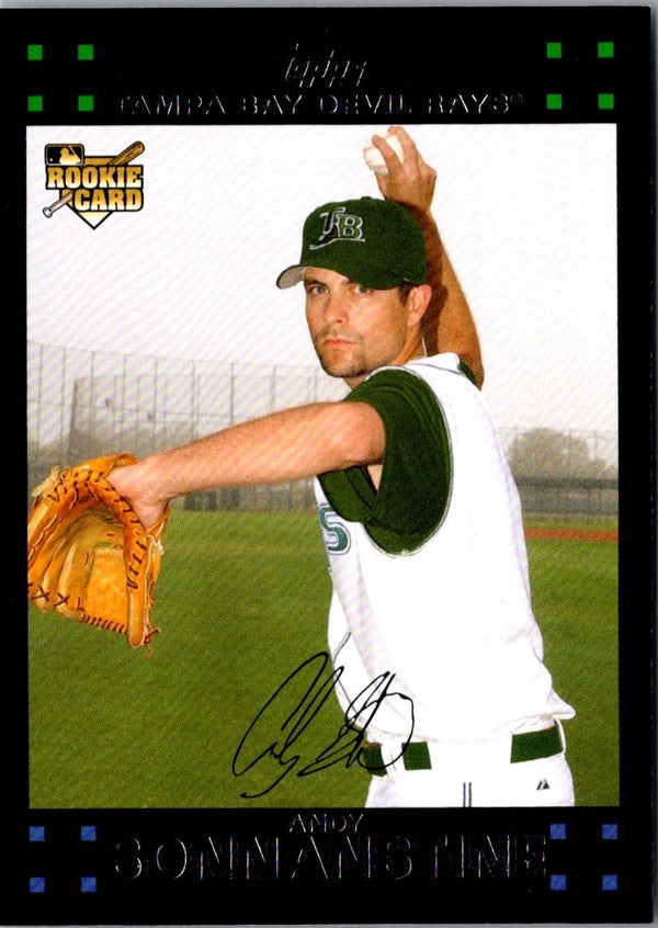 2007 Topps Updates & Highlights Andy Sonnanstine #UH171