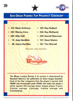1992 Upper Deck Minors Joey Hamilton #39