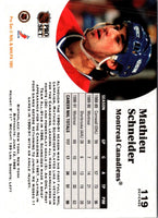 1991 Pro Set Mathieu Schneider #119