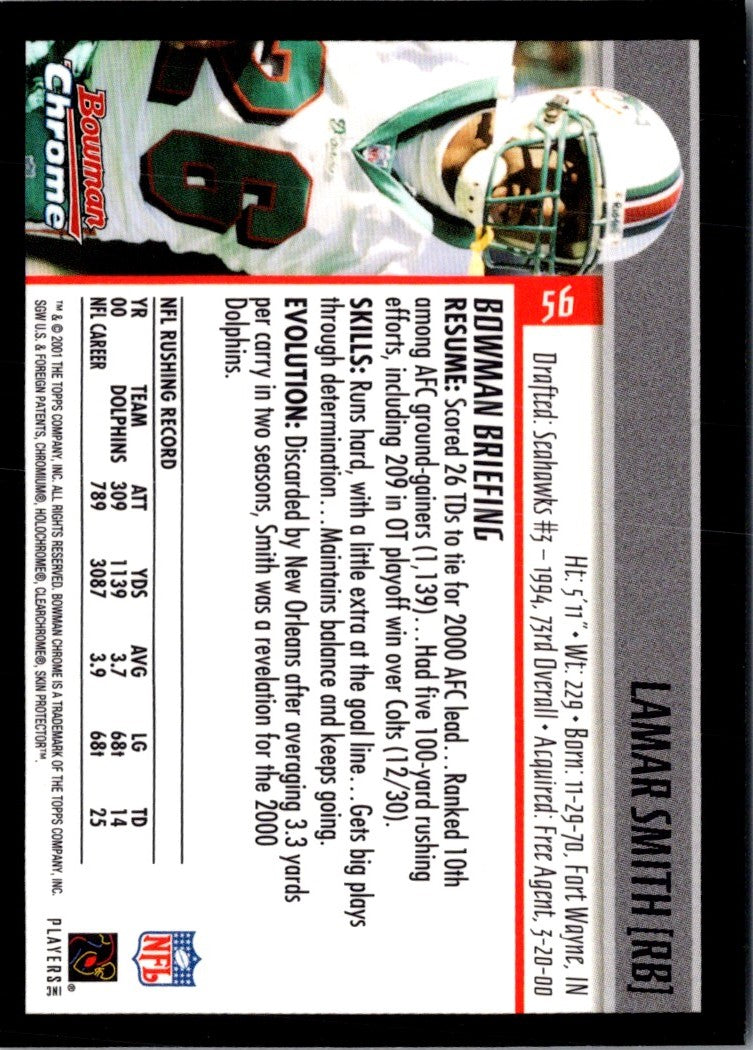 2001 Bowman Lamar Smith