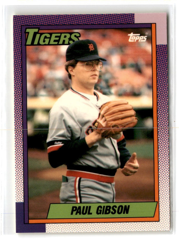 1990 Topps Tiffany Paul Gibson #11