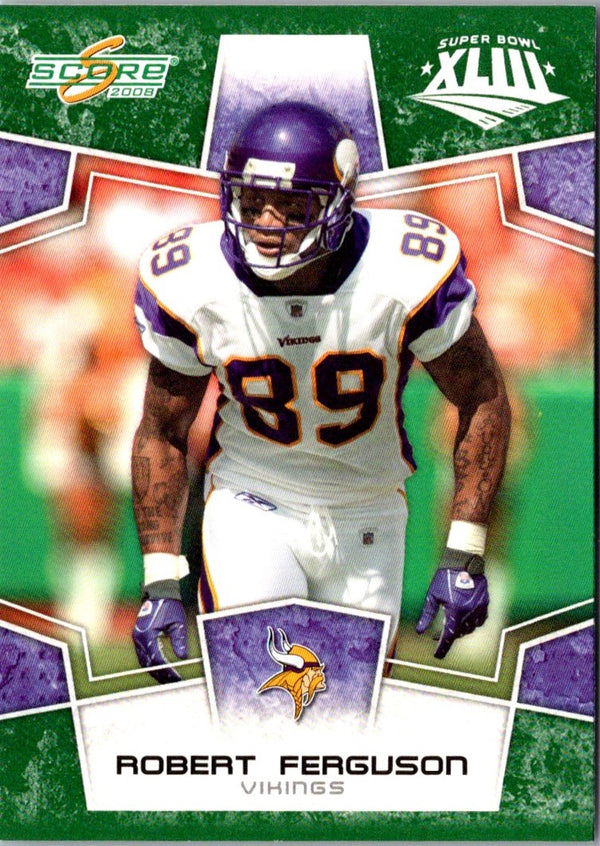 2008 Score Super Bowl XLIII Robert Ferguson #176