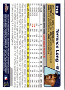 2004 Topps Traded & Rookies Terrence Long