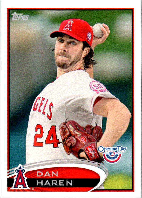 2012 Topps Opening Day Dan Haren #64