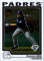 2004 Topps Traded & Rookies Terrence Long #T16