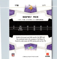 2008 Score Super Bowl XLIII Sidney Rice #175