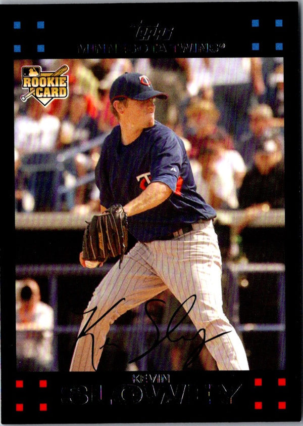 2007 Topps Updates & Highlights Kevin Slowey #UH173 Rookie