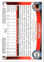 2011 Topps Jayson Nix #549