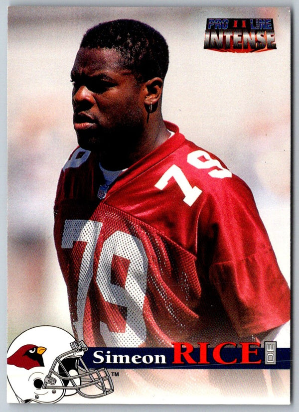 1996 Pro Line Simeon Rice #92 Rookie