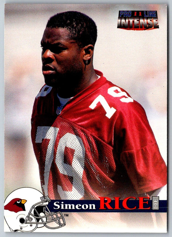 1996 Pro Line Simeon Rice #92 Rookie
