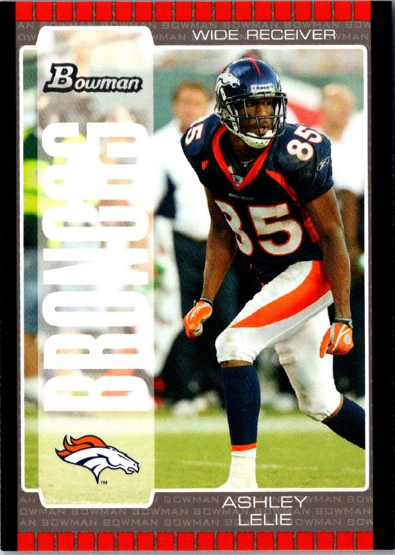 2005 Bowman Ashley Lelie #72