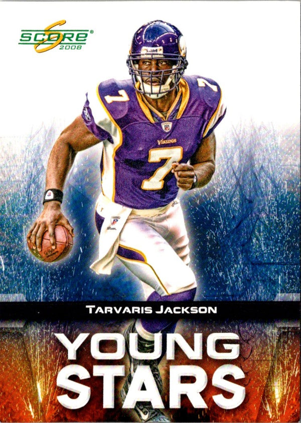 2008 Score Young Stars Tarvaris Jackson #YS-17