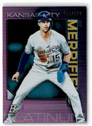 2020 Bowman Platinum Pink Whit Merrifield