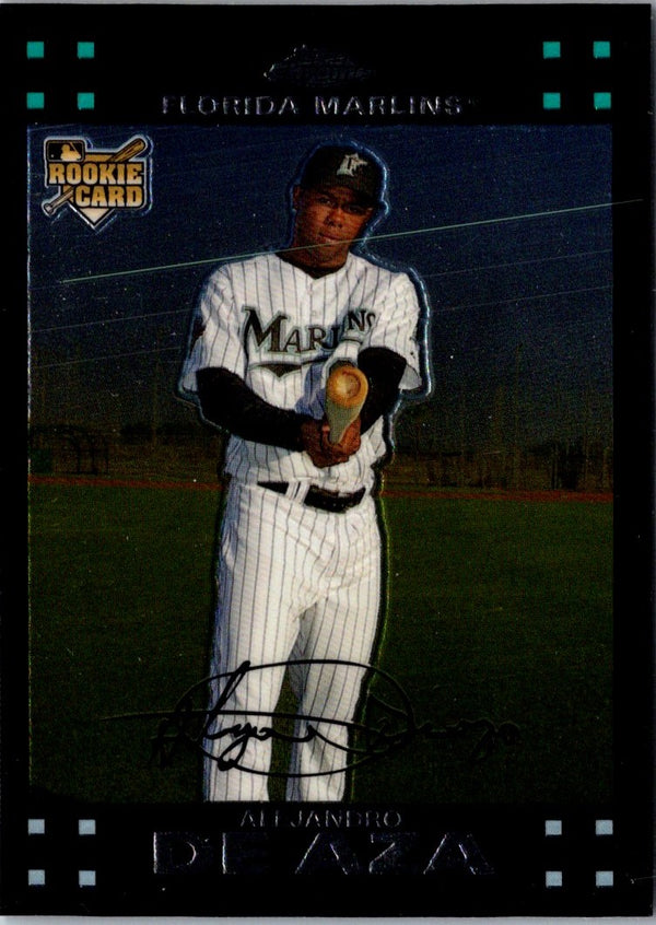 2007 Topps Chrome Alejandro De Aza #324 Rookie