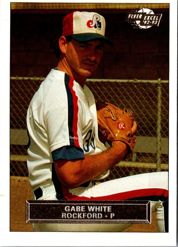 1992 Fleer Excel Gabe White #66