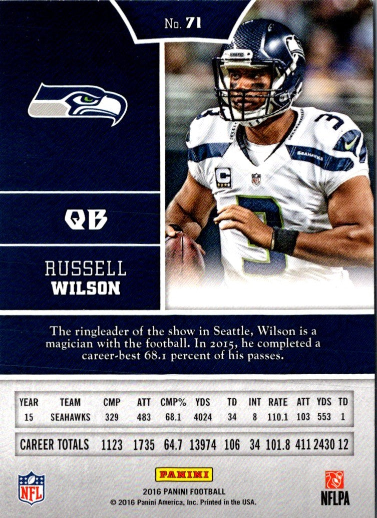 2016 Panini Russell Wilson