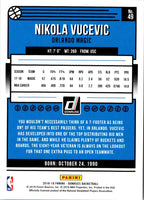 2018 Donruss Nikola Vucevic #49