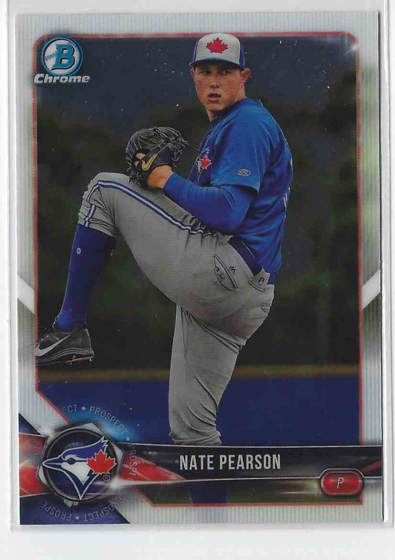 2018 Bowman Chrome Nate Pearson Rhp