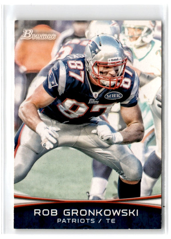 2012 Bowman Rob Gronkowski #69