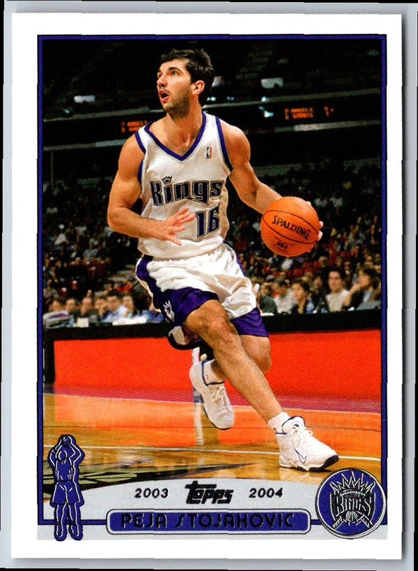 2003 Topps 1st Edition Peja Stojakovic #16