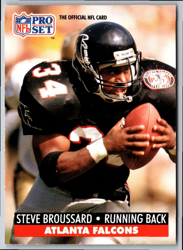 1991 Pro Set Steve Broussard #1