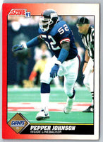 1991 Score Pepper Johnson #152