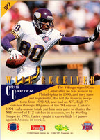 1995 Classic NFL Experience Cris Carter #57