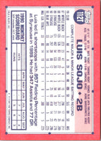 1991 Topps Traded Luis Sojo #112T