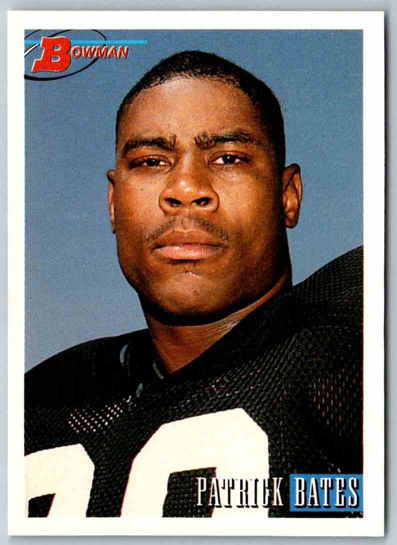 1993 Bowman Football Patrick Bates