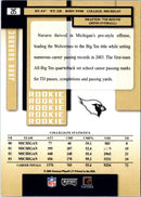 2004 Playoff Prestige John Navarre