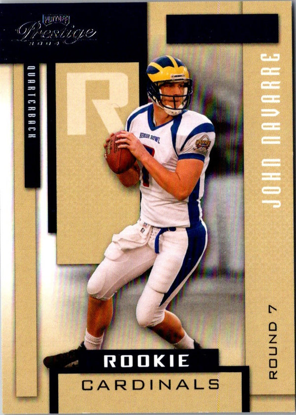 2004 Playoff Prestige John Navarre #215 Rookie