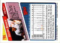 1993 Topps Kevin Brown #785