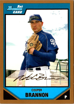 2007 Bowman Prospects Cooper Brannon #BP1
