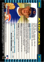 2002 Bowman Draft Picks & Prospects Justin Jones #BDP62 Rookie