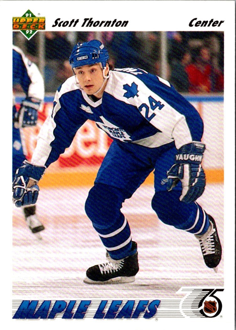 1991 Upper Deck French Scott Thornton