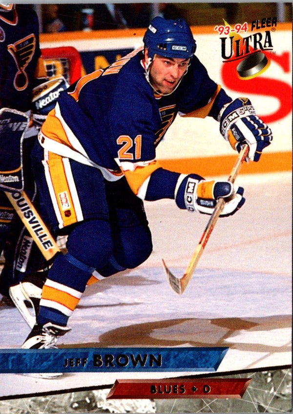 1993 Ultra Jeff Brown #223