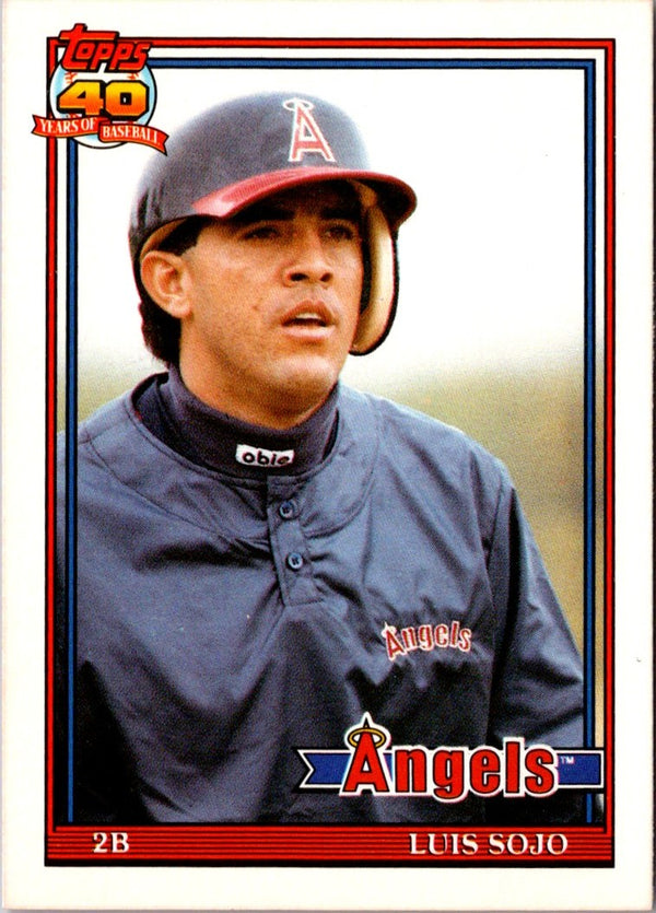 1991 Topps Traded Luis Sojo #112T