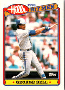 1990 Topps Hills Hit Men George Bell