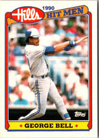 1990 Topps Hills Hit Men George Bell #12