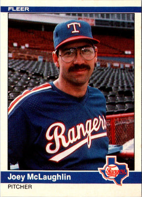1984 Fleer Update Joey McLaughlin #U-79