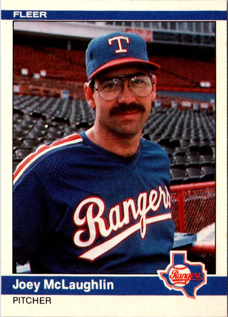 1984 Fleer Update Joey McLaughlin